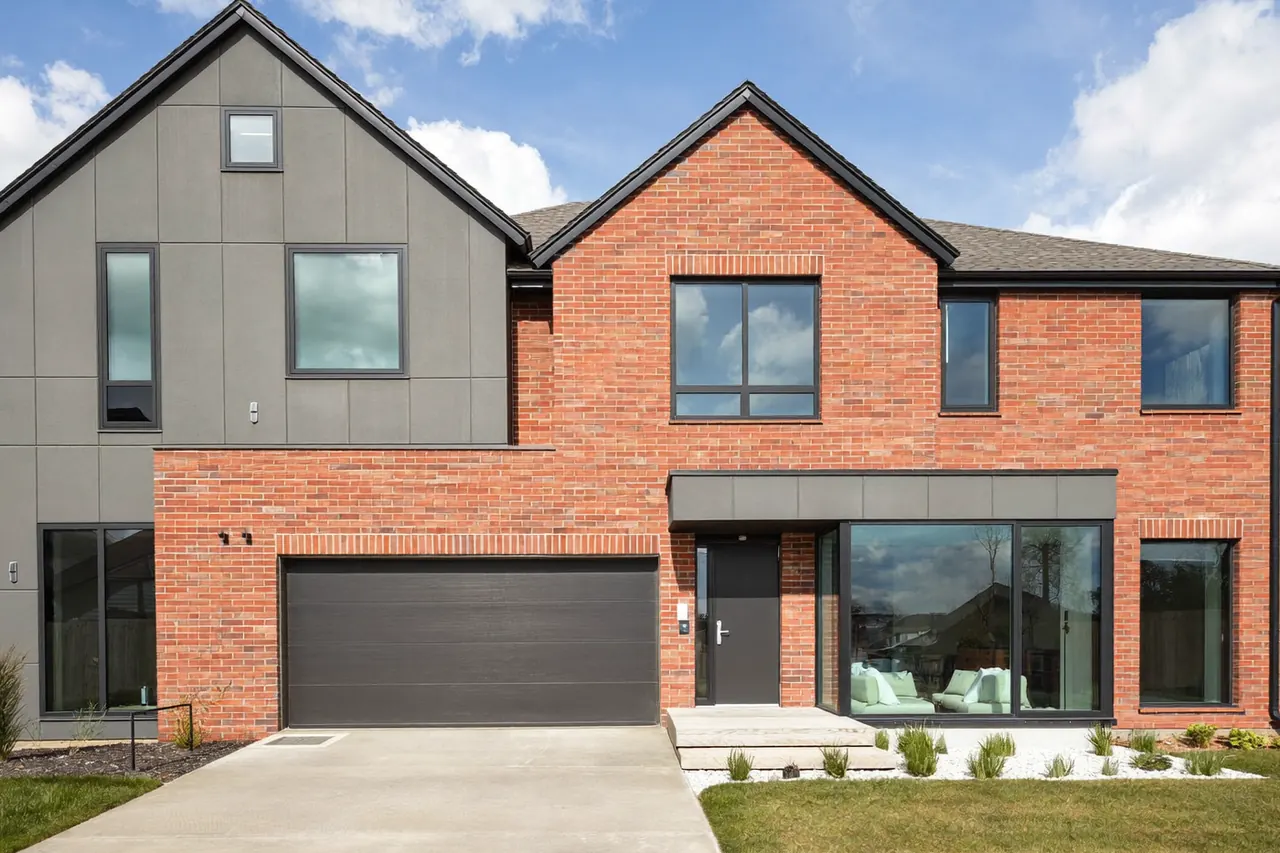 Family home with newly fitted windows and doors throughout and a tidy front garden